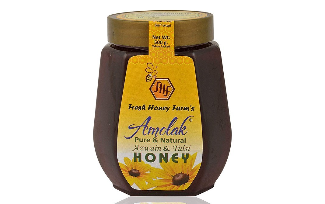 Amolak Azwain & Tulsi Honey    Jar  500 grams
